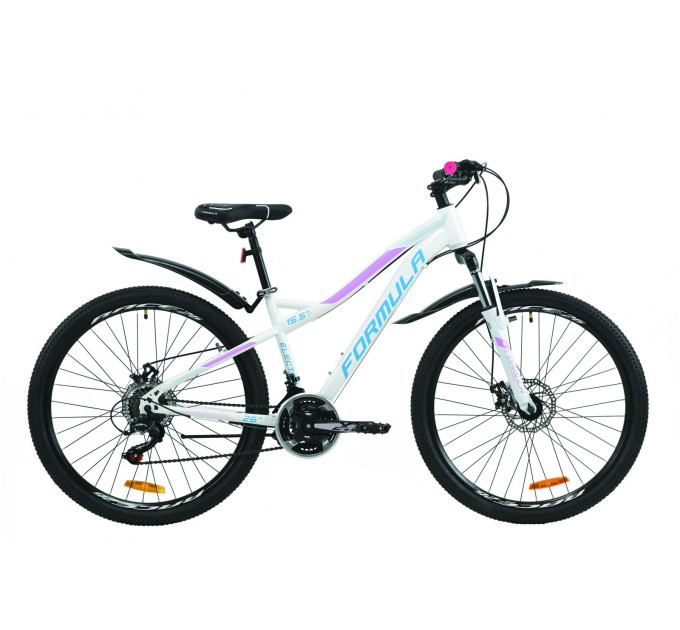 Велосипед 26" Formula ELECTRA DD 2020 (біло-блакитний з бузковим)