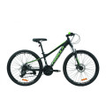Велосипед 26" Formula F-1 DD 2020 (черно-зеленый)