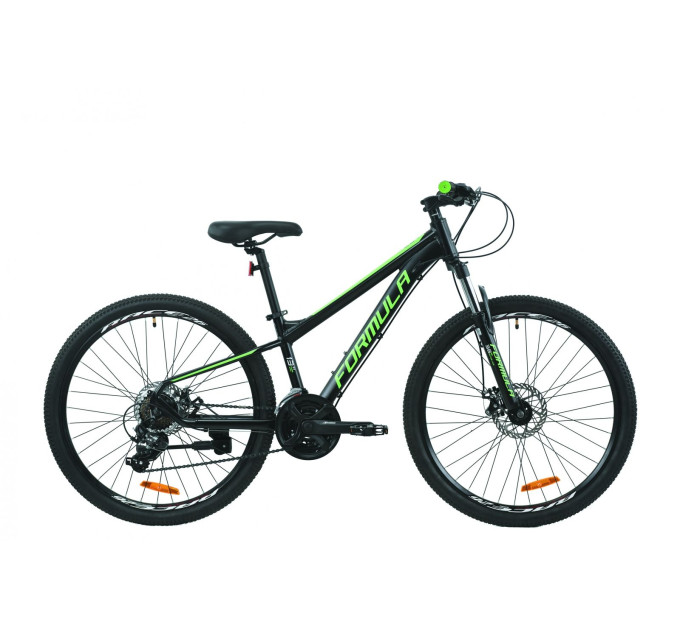 Велосипед 26" Formula F-1 DD 2020 (черно-зеленый)