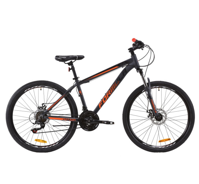 Велосипед 26" Formula MOTION 2020 (сіро-жовтогарячий)
