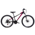 Велосипед 26" Formula MOTION 2021 (черно-фиолетовый с бежевым)