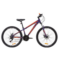 Велосипед 26" Formula MOTION 2020 (фіолетовий з помаранчевим)