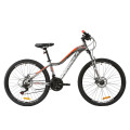 Велосипед 26" Formula MYSTIQUE 1.0 2020 (сріблясто-жовтогарячий з білим)