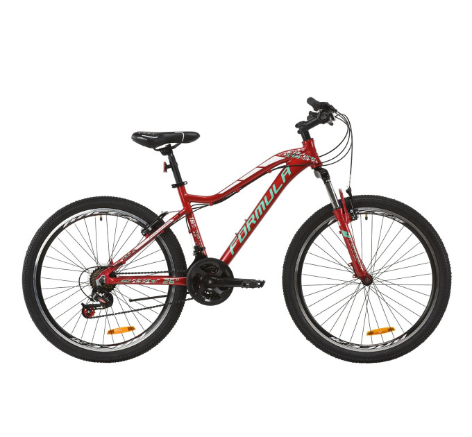 Велосипед 26" Formula MYSTIQUE 2.0 2020 (рубиновый с зеленым и белым)