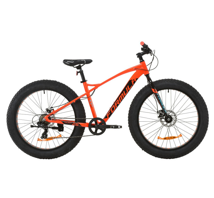 Велосипед 26" Formula PALADIN DD 2020 (красно-черный с бирюзовым)