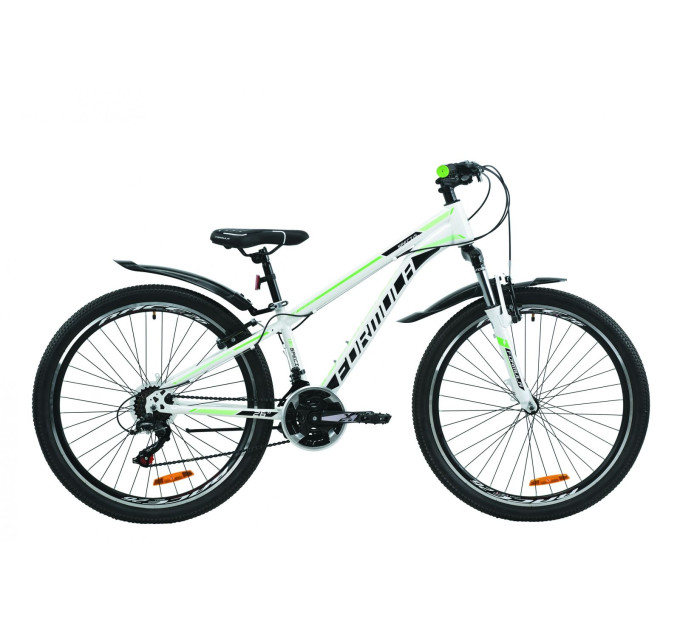Велосипед 26" Formula SPECIAL 2020 (біло-чорний із зеленим)