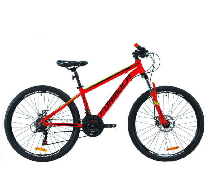 Велосипед 26" Formula THOR 1.0 2020 (красно-черный с зеленым)