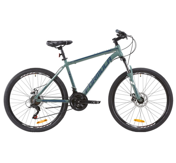 Велосипед 26" Formula THOR 1.0 2020 (нефритово-синий с белым)