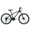 Велосипед AL 26" Formula THOR 2.0 AM DD 2020 (черно-белый с желтым)