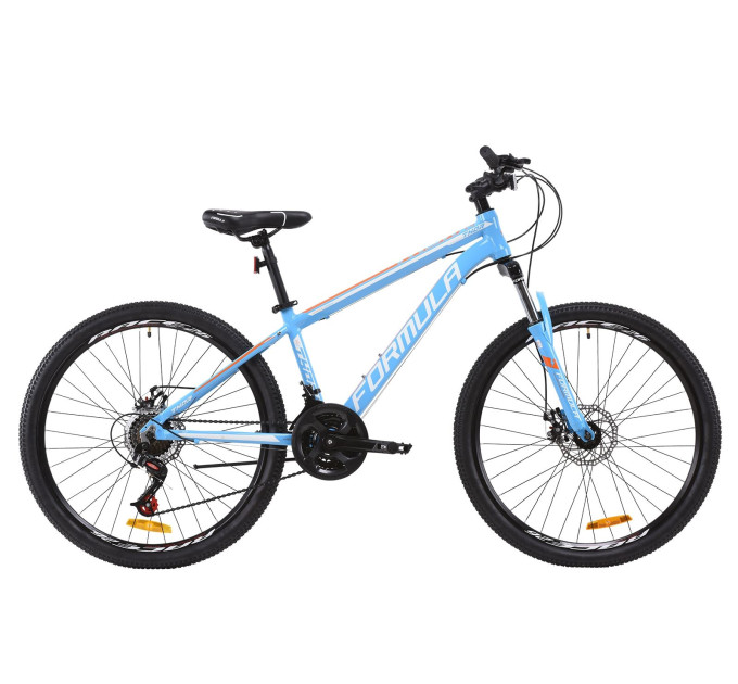 Велосипед AL 26" Formula THOR 2.0 AM DD 2020 (сине-оранжевый с белым)