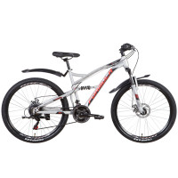 Велосипед ST 26" Formula X-ROVER AM2 DD з крилом Pl 2022 (сріблястий) Велосипед ST 26" Formula X-ROVER AM2 DD з крилом Pl 2022 (сріблястий)