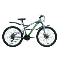 Велосипед 26" Formula X-ROVER 2020 (антрацитово-білий із зеленим) Велосипед 26" Formula X-ROVER 2020 (антрацитово-білий із зеленим)