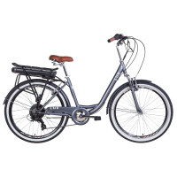 Електровелосипед 26" LUX AM 350Вт 36В редуктор. дисплей, САП, 12.5Ач з крепл. Електровелосипед 26" LUX AM 350Вт 36В редуктор. дисплей, САП, 12.5Ач з крепл.
