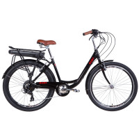 Електровелосипед 26" RUBY 350Вт 36В редуктор. 12.5Ач з крепл. до багажу. Електровелосипед 26" RUBY 350Вт 36В редуктор. 12.5Ач з крепл. до багажу.