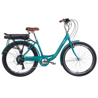 Електровелосипед 26" RUBY 350Вт 36В редуктор. 12.5Ач з крепл. до багажн. Електровелосипед 26" RUBY 350Вт 36В редуктор. 12.5Ач з крепл. до багажн.