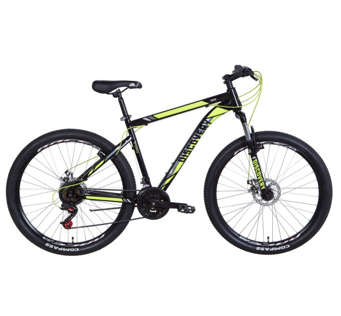 Велосипед 27.5" Discovery TREK DD 2021 (сріблясто-бірюзовий)