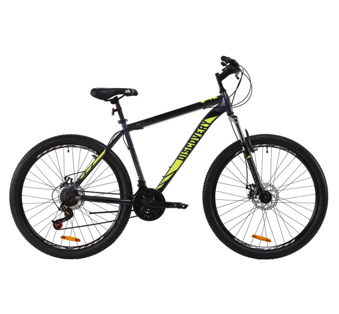 Велосипед 27.5" Discovery TREK DD 2020 (сіро-жовтий)