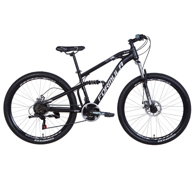 Велосипед 27.5" Formula BLAZE 2021 (черно-белый)