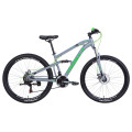 Велосипед 27.5" Formula BLAZE 2021 (серо-зелёный)