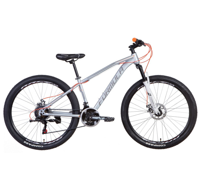 Велосипед 27.5" Formula DRAGONFLY 2021 (сіро-жовтогарячий)