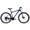 Велосипед 27.5" Formula F-1 DD 2021 (синьо-сріблястий з жовтим)