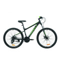 Велосипед 27.5" Formula F-1 AM DD 2020 (черно-зеленый)