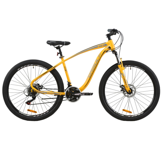 Велосипед 27.5" Formula KOZAK 2020 (оранжево-черный с серым)