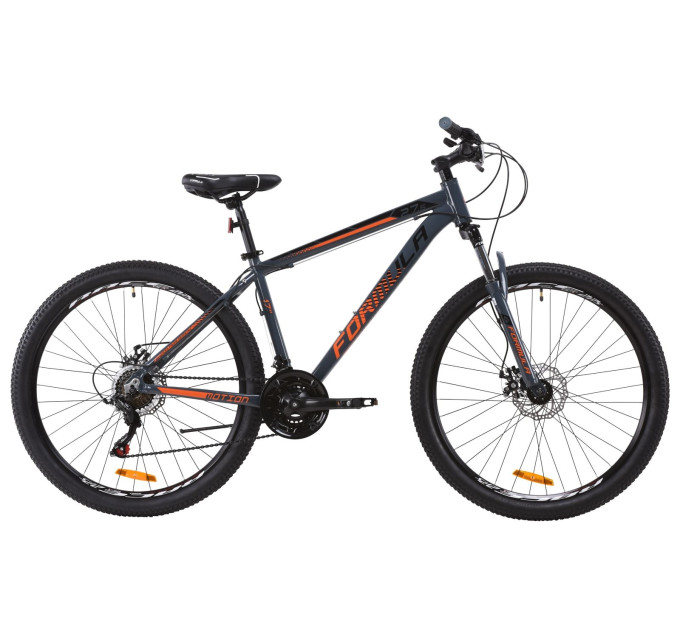 Велосипед 27.5" Formula MOTION 2020 (серый с коралловым)