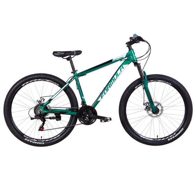 Велосипед 27.5" Formula MOTION 2021 (нефритовий з білим та чорним)