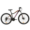 Велосипед 26" Formula MYSTIQUE 1.0 2020 (чорно-жовтогарячий з бузковим)