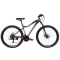 Велосипед 27.5" Formula MYSTIQUE 2021 (черно-розовий с синим)