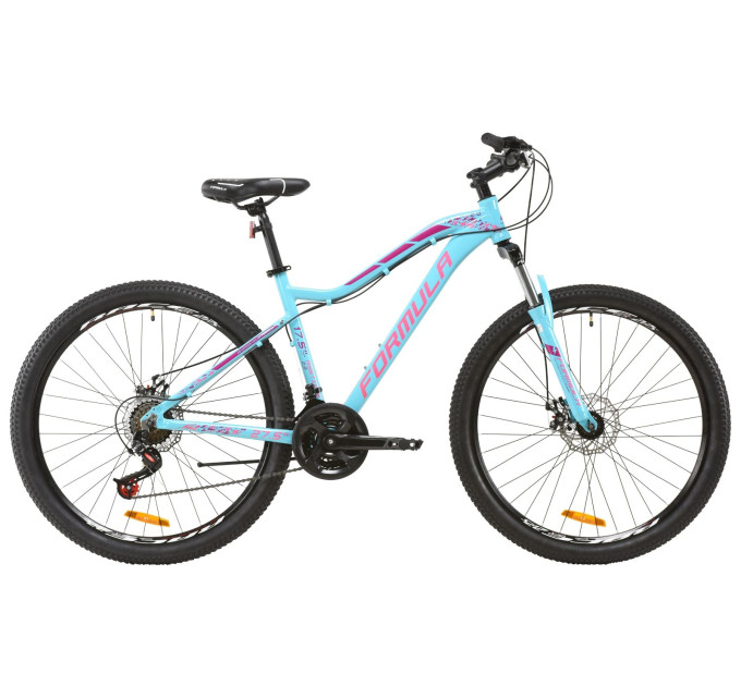 Велосипед 27.5" Formula MYSTIQUE 2.0 2020 (перламутровий аквамариновий з бордовим та білим)