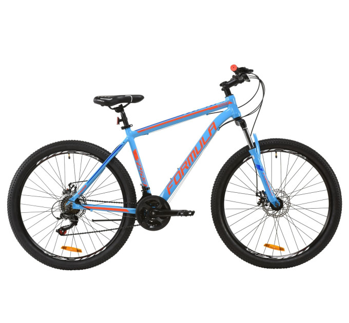 Велосипед 27.5" Formula THOR 1.0 2020 (синьо-жовтогарячий)