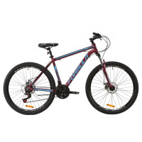 Велосипед 27.5" Formula THOR 2.0 2020 (бургундский с черным и синим) Велосипед 27.5" Formula THOR 2.0 2020 (бургундский с черным и синим)