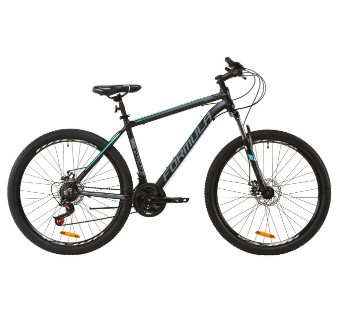 Велосипед 27.5" Formula THOR 2.0 2020 (чорно-бірюзовий із сірим)