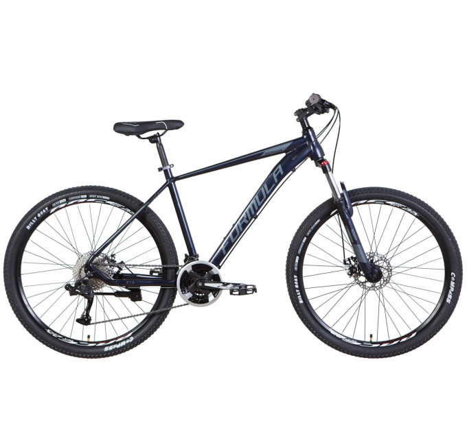 Велосипед AL 27.5" Formula ZEPHYR 2.0 AM DD 2022 (темно-синій)