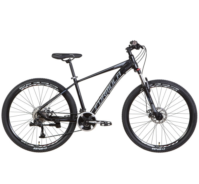 Велосипед AL 27.5" Formula ZEPHYR 3.0 AM DD 2022 (черно-серый)