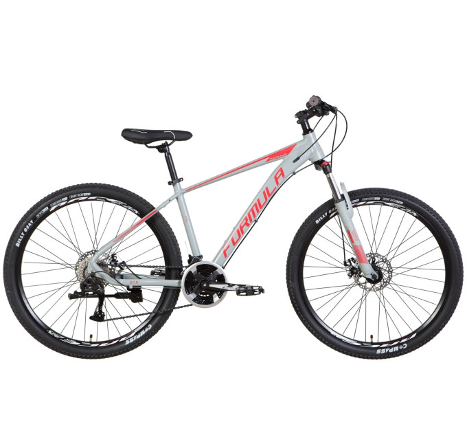 Велосипед AL 27.5" Formula ZEPHYR 3.0 AM DD 2022 (сіро-червоний)