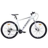 Велосипед 27.5" Leon XC-70 2021 (біло-сірий з чорним)