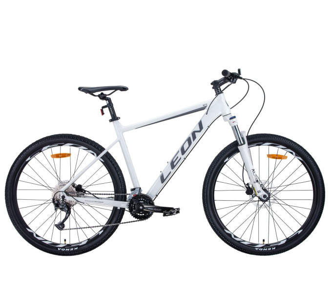Велосипед 27.5" Leon XC-70 2021 (біло-сірий з чорним)