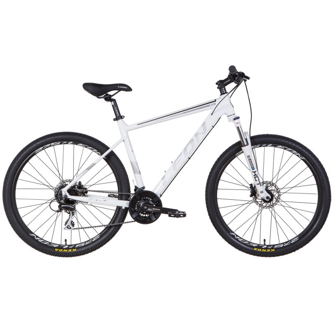 Велосипед AL 27.5" Leon XC-80 SE AM Hydraulic lock out HDD 2022 (бело-серый с черным)