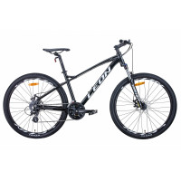 Велосипед 27.5" Leon XC-90 2021 (чорно-білий з сірим)
