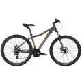 Велосипед AL 27.5" Leon XC-LADY SE AM Hydraulic lock out DD 2022 (антрацитовий із золотим)