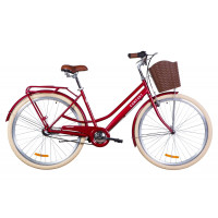 Велосипед 28" Dorozhnik COMFORT FEMALE планет. 2020 (рубіновий) Велосипед 28" Dorozhnik COMFORT FEMALE планет. 2020 (рубіновий)