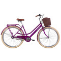 Велосипед 28" Dorozhnik COMFORT FEMALE планет. 2021 (фиолетовый)