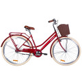 Велосипед 28" Dorozhnik COMFORT FEMALE 2020 (рубиновый)