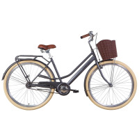 Велосипед 28" Dorozhnik COMFORT FEMALE 2021 (антрацитовий) Велосипед 28" Dorozhnik COMFORT FEMALE 2021 (антрацитовий)