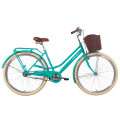 Велосипед 28" Dorozhnik COMFORT FEMALE 2021 (бірюзовий)