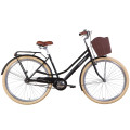 Велосипед 28" Dorozhnik COMFORT FEMALE 2021 (чорний)