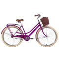 Велосипед 28" Dorozhnik COMFORT FEMALE 2021 (фиолетовый)
